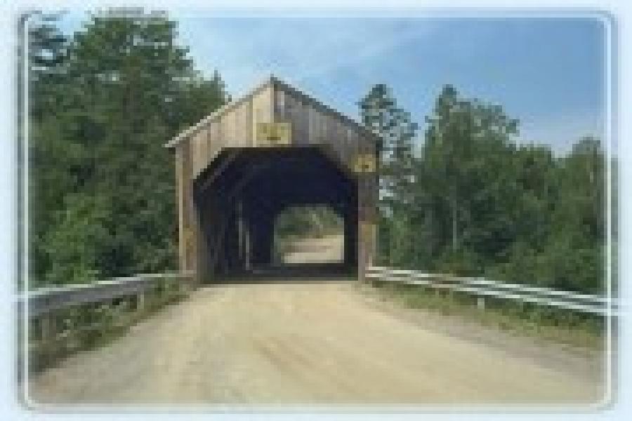Magaguadavic River No. 7 Covered Bridge (Flume Ridge) / ExploreNB